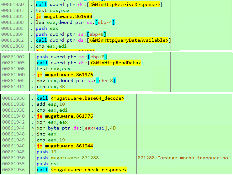 Figure 4: The response should be base64 encoded