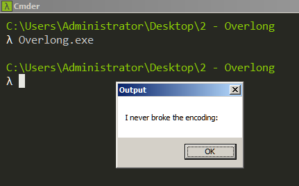 Figure 1: Just a MessageBox