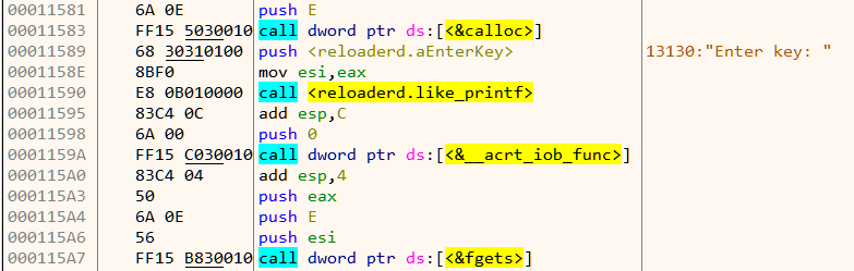 Figure 12: Real key check code