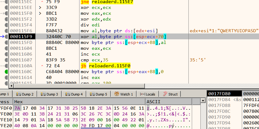 Figure 13: Checking the key