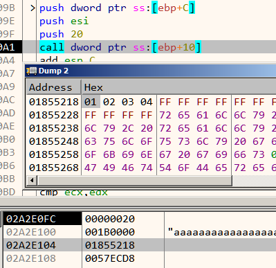 Figure 13: Call to encrypt function