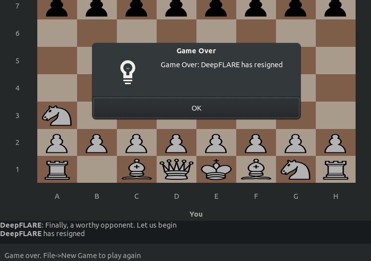 Figure 2: Making our move