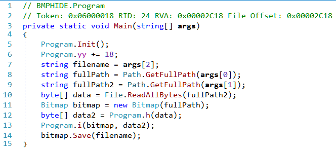Figure 3: The Main method