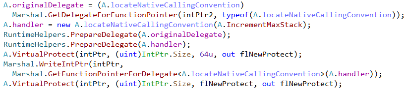Figure 11: Overwriting the vtable entry of compileMethod