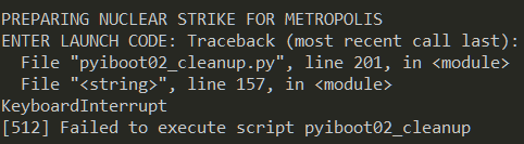 Figure 4: wopr is written in python