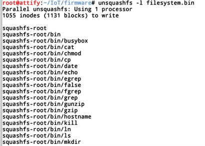 Firmware Analysis for IoT Devices