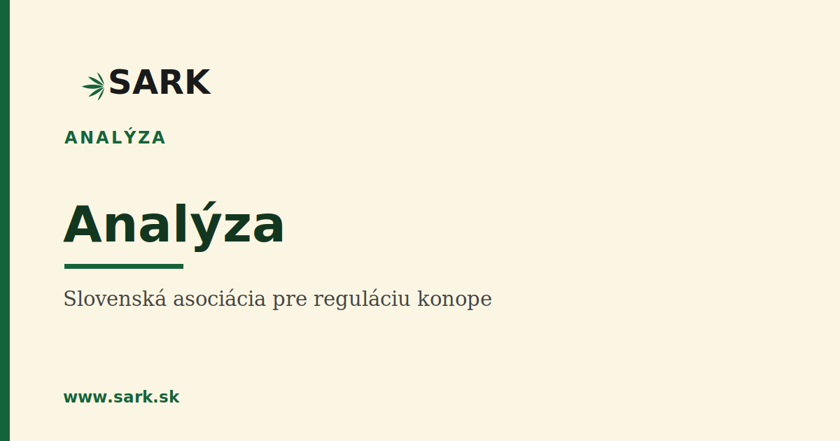 Regulácia trhu s konope ako fiškálny nástroj