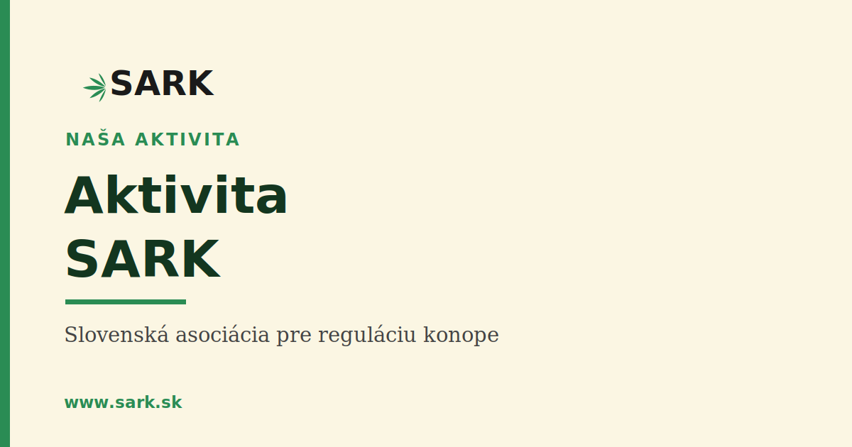 Psychoaktívne kanabinoidy z automatov: žiadame zákaz nekontrolovaného predaja