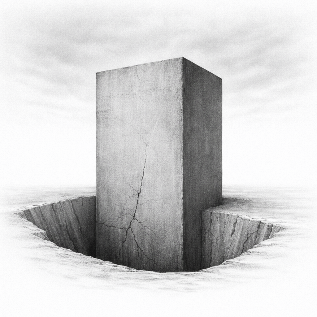 FOUNDATIONS FAIL QUIETLY BEFORE THEY FAIL VISIBLY