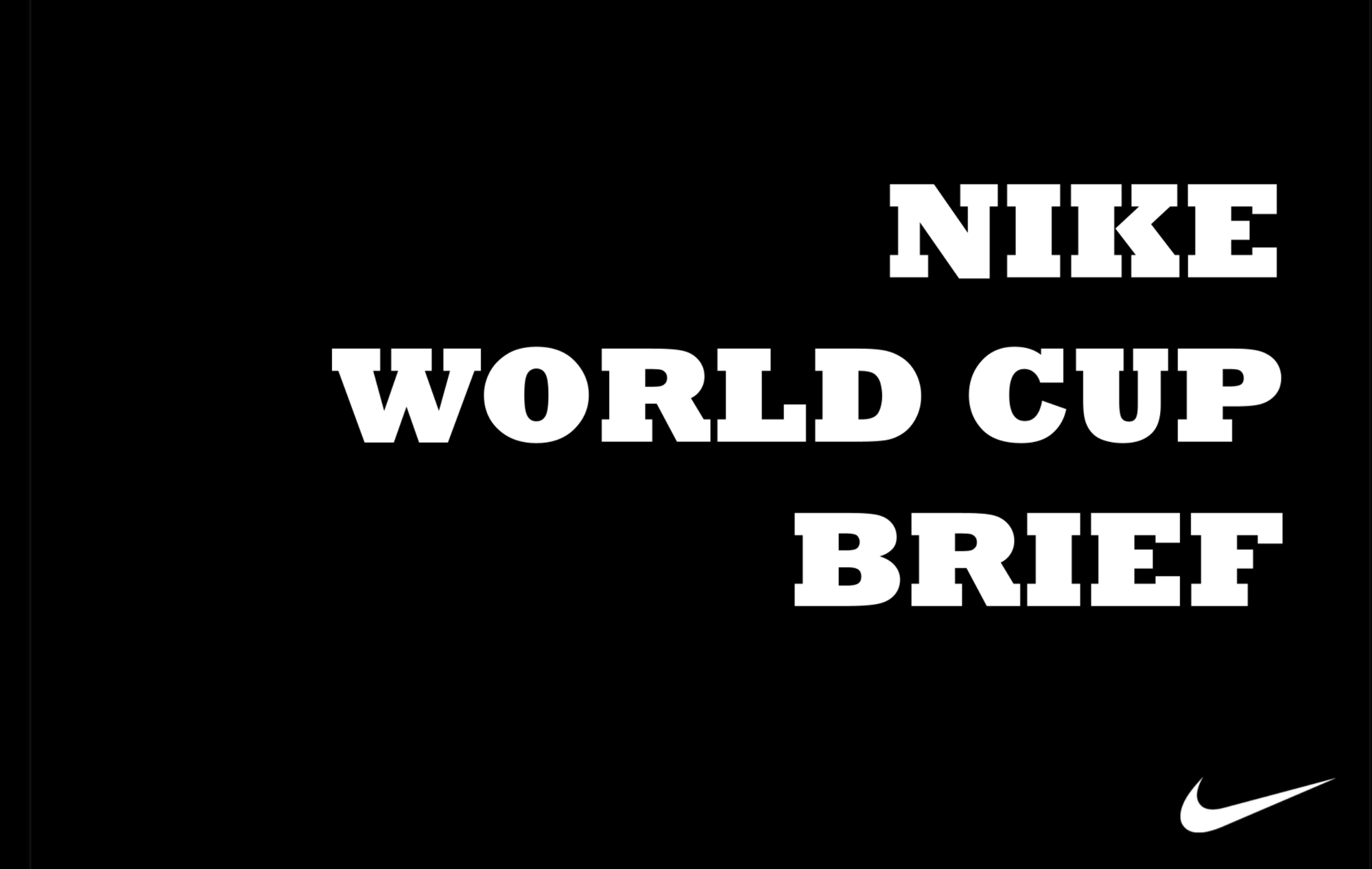Nike briefing