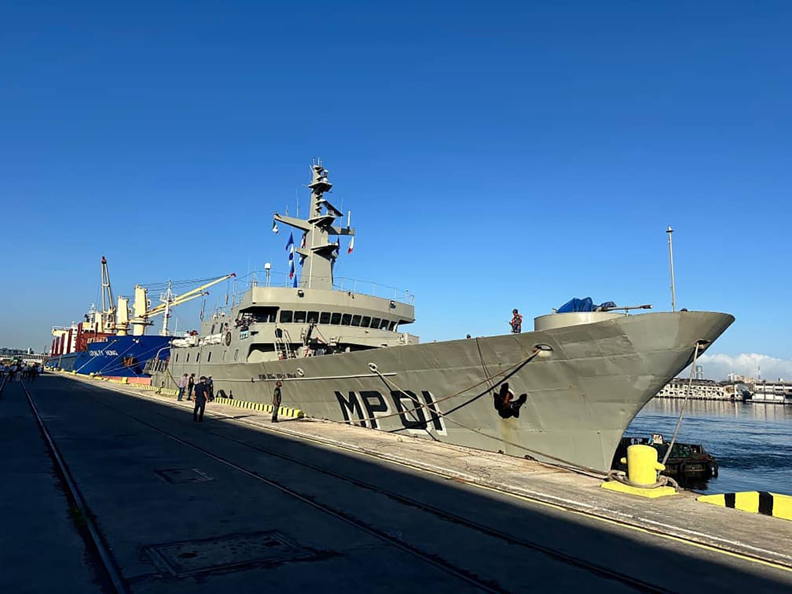 La Secretaría de Marina informa el arribo a la República de Cuba de un nuevo cargamento con ayuda humanitaria, a través de un buque de la Armada de México.