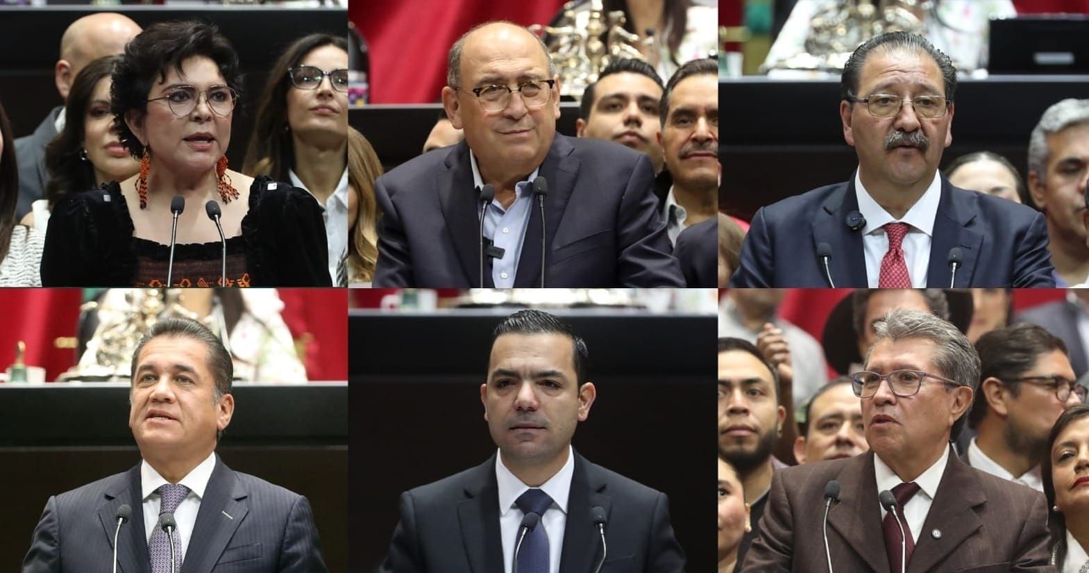 Morena anuncia el Plan B; PAN advierte sobre la censura; PRI acusa la intención de ir al autoritarismo; MC demanda una reforma incluyente; PVEM y PT insisten en sus cuotas
