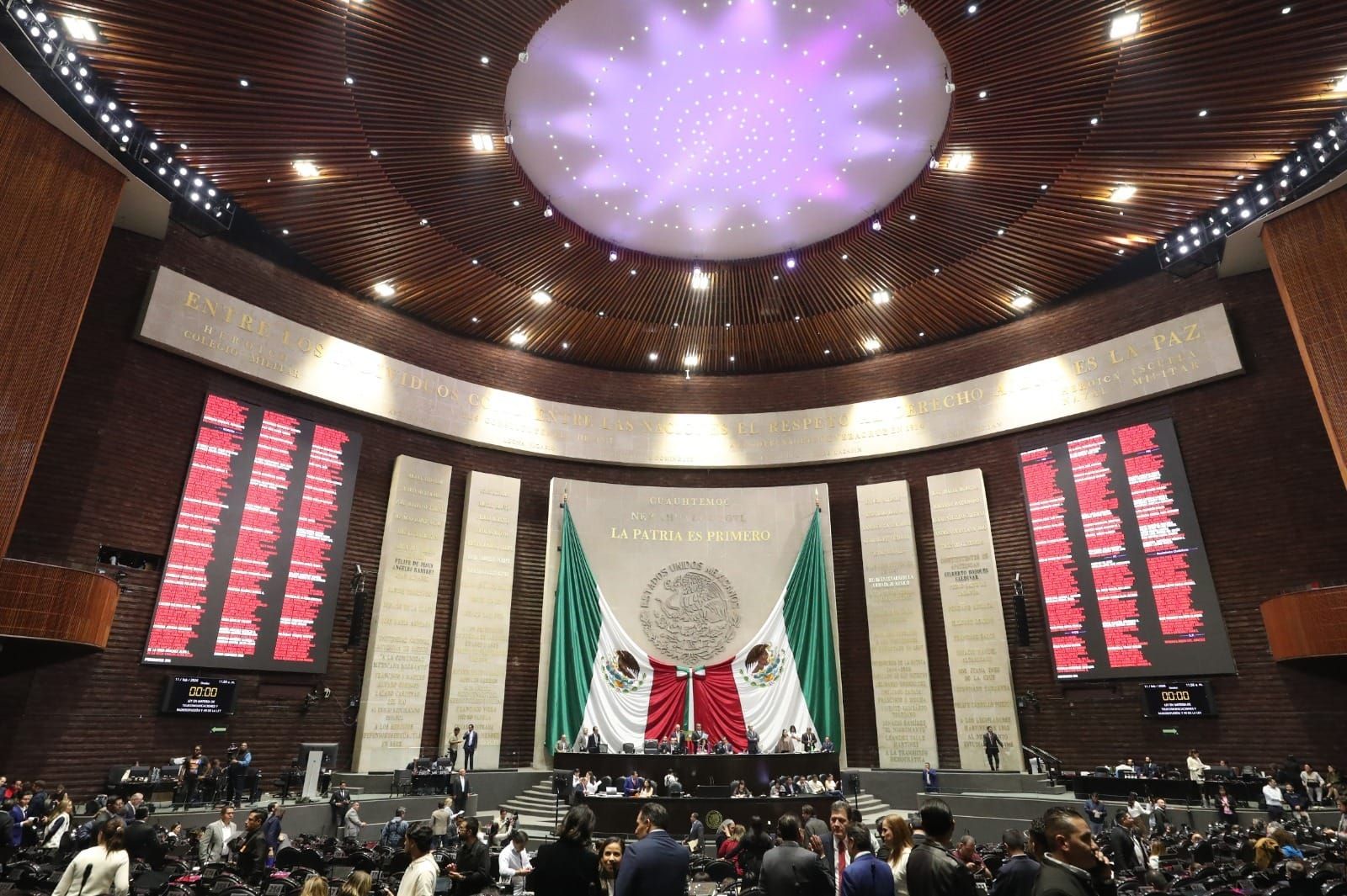 Morena, PVEM y PT avalan el proceso de selección de los nuevos consejeros del INE.