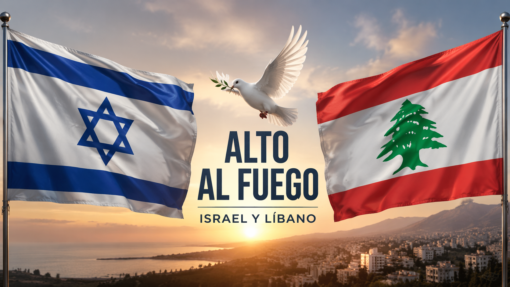 Trump anuncia un alto el fuego entre Líbano e Israel