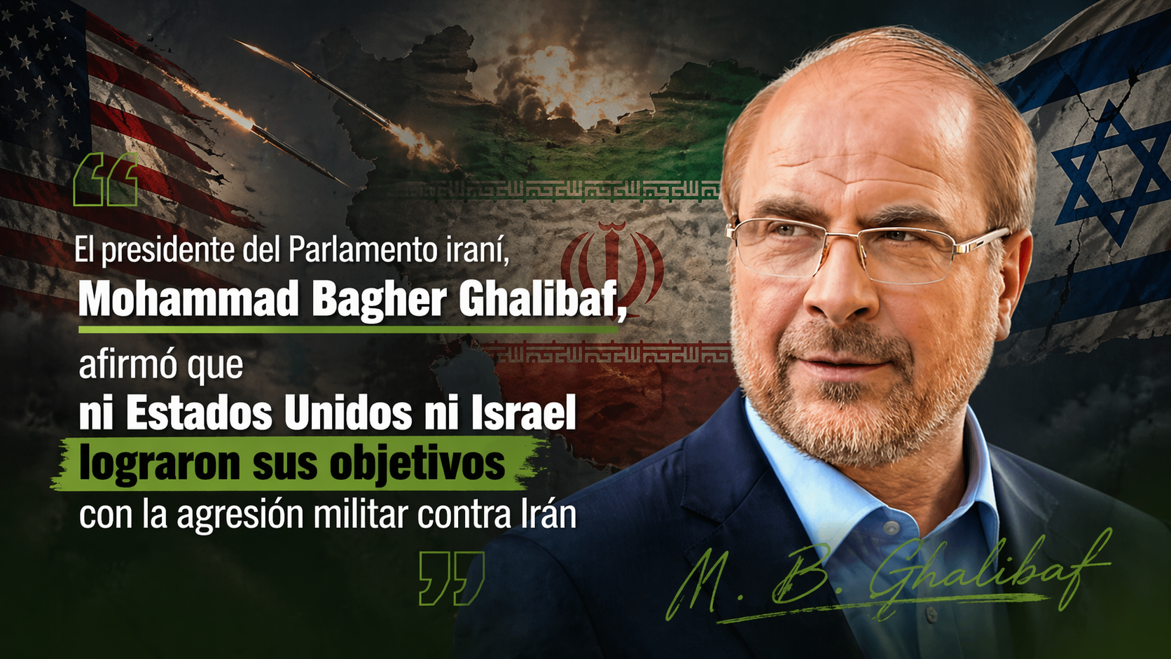 Ni EU ni Israel lograron sus objetivos con la agresión militar contra Irán