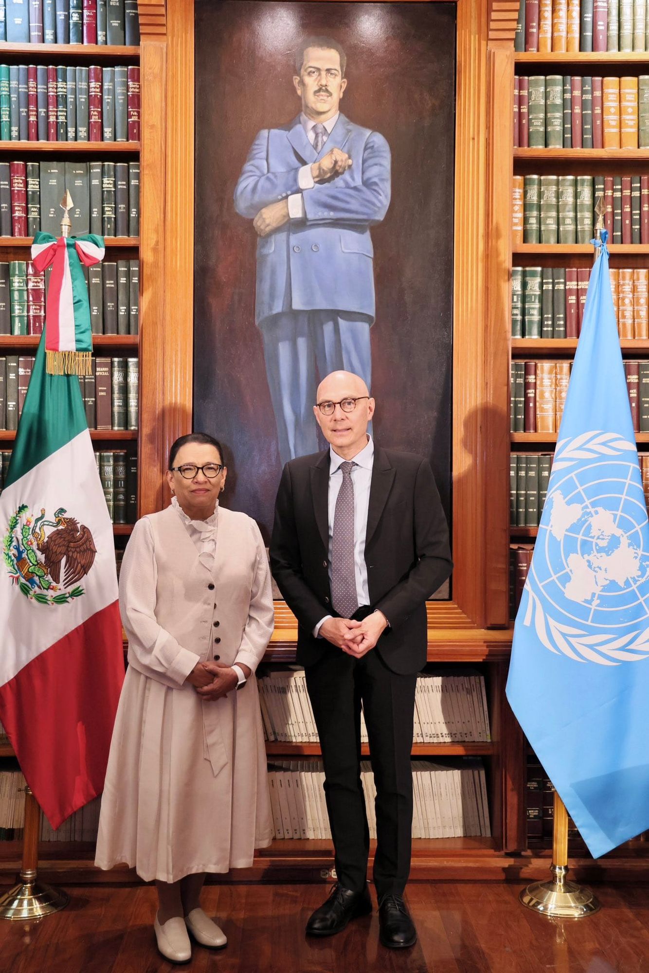 Llega a México el Alto Comisionado de las Naciones Unidas para los Derechos Humanos