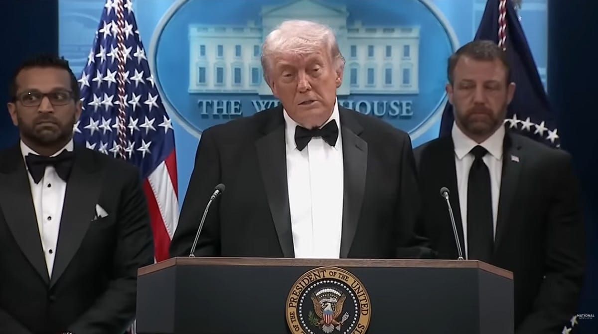 Conferencia de prensa de Trump tras los disparos en la Cena de Corresponsales