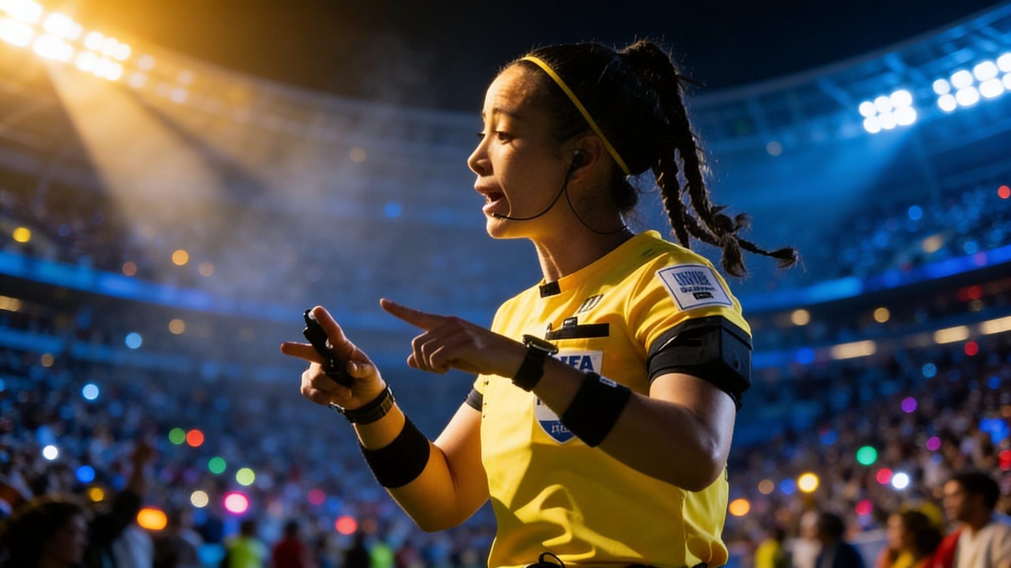 Katia Itzel García arbitro mexicana será una de las dos mujeres que arbitren en el Mundial 2026