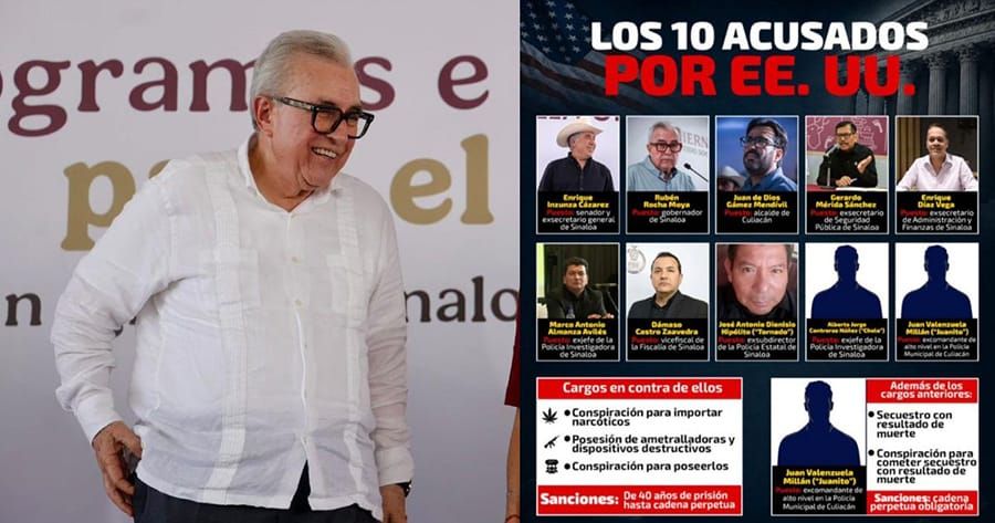 PAN exige juicio político contra Rocha tras congelamiento de cuentas; pide alerta migratoria