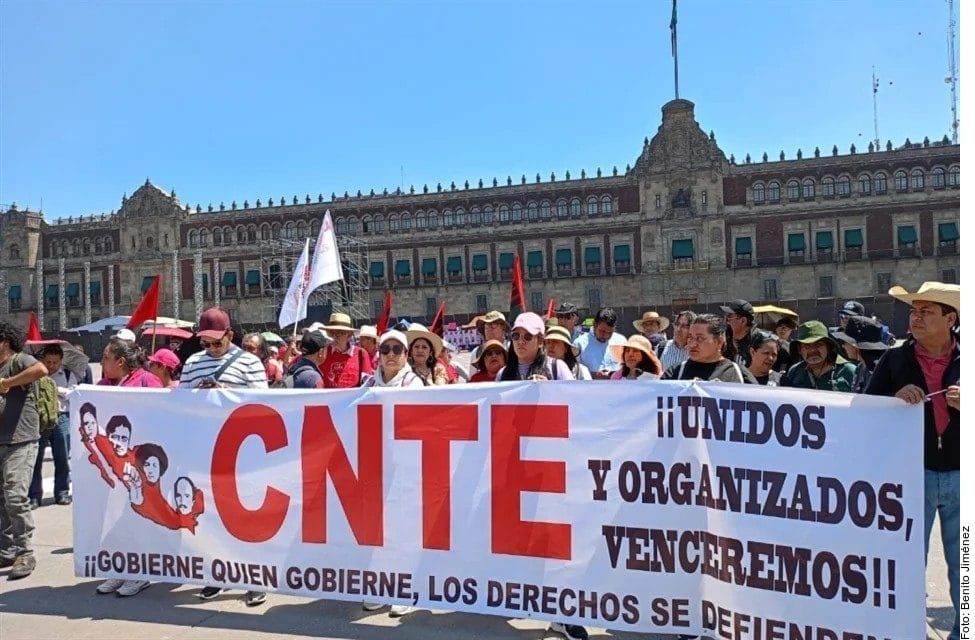CNTE inicia paro nacional indefinido y advierte acciones durante el Mundial 2026 si no atienden sus demandas