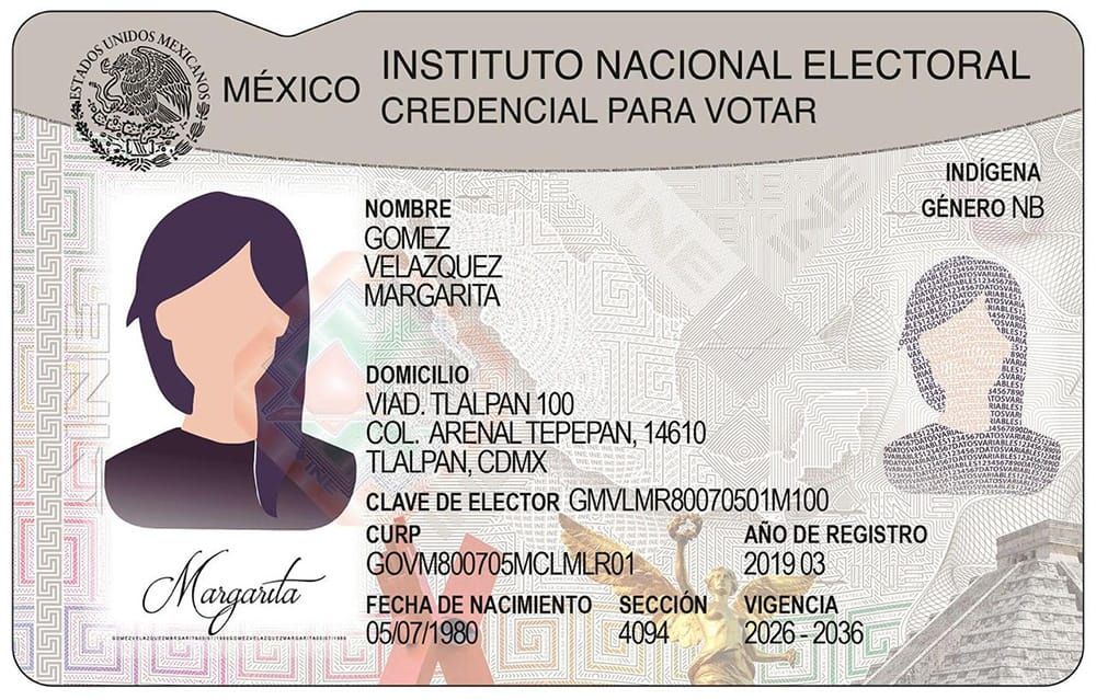 Hombre, Mujer y Persona No Binaria, los géneros de la nueva Credencial de Elector