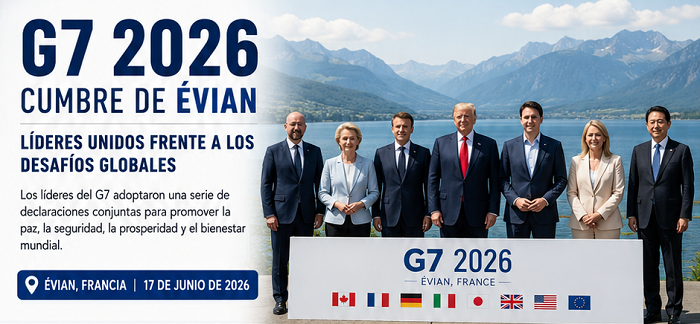 G7 respalda acuerdo de Trump con Irán y endurece postura contra Rusia, narcotráfico y migración irregular