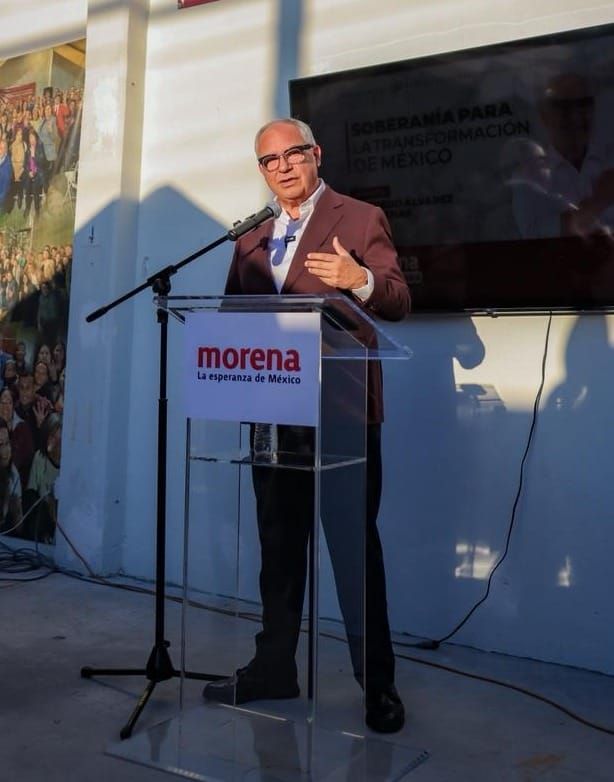 Participa Alfredo Álvarez en reunión con la militancia morenista