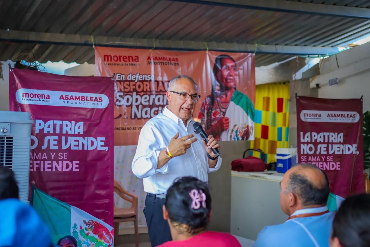 Fundamental la unidad en Morena para dar continuidad al proyecto de nación de AMLO: Alfredo Álvarez