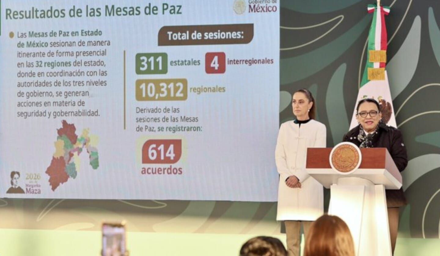 Edomex suma más de mil Jornadas por la Paz y canjea 2 mil 766 armas: Segob