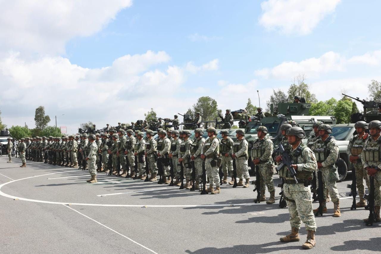 Refuerzan seguridad en Zacatecas con más de 400 elementos del Ejército Mexicano y la Guardia Nacional