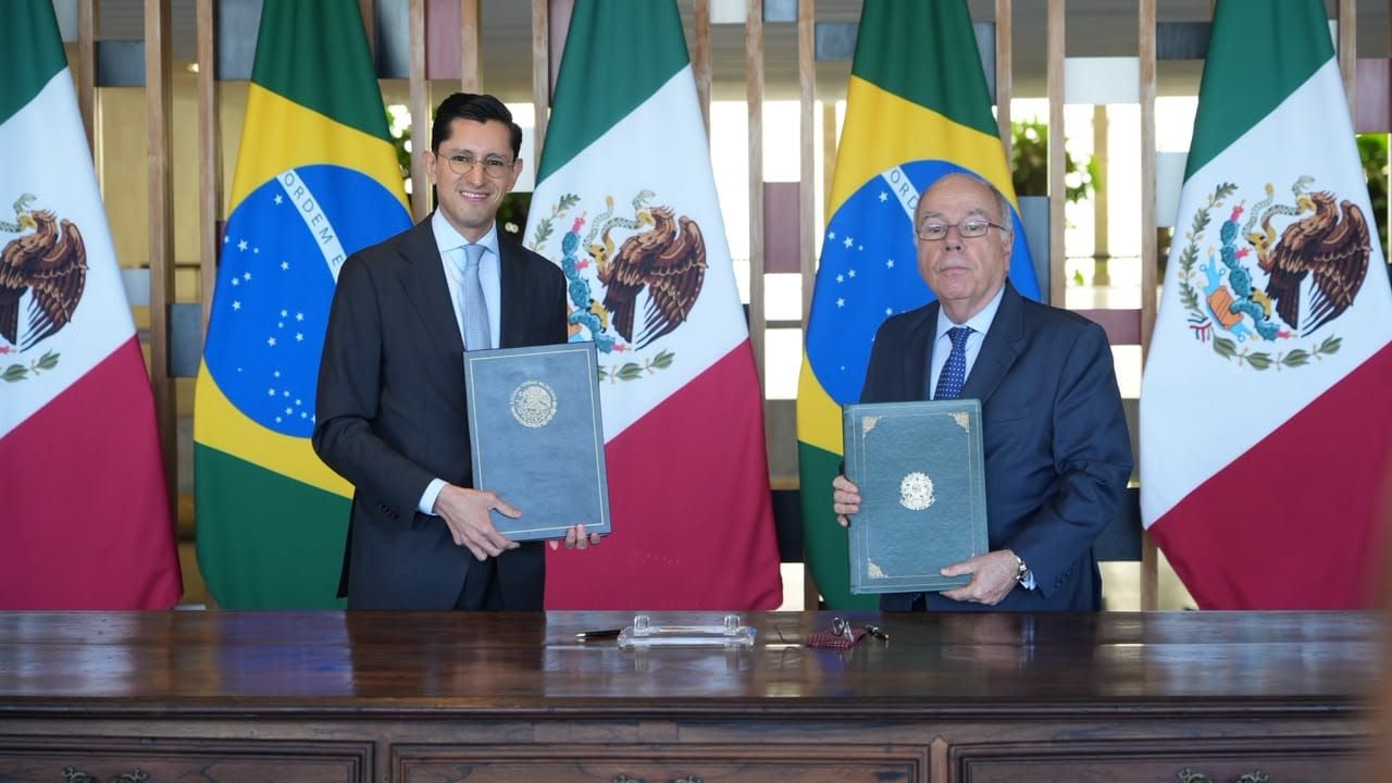 México y Brasil acuerdan fortalecer cooperación y ampliar inversiones estratégicas