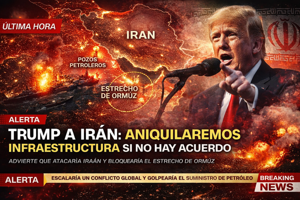 Trump confirma negociaciones con Irán, pero advierte sobre ataque masivo si no hay acuerdo