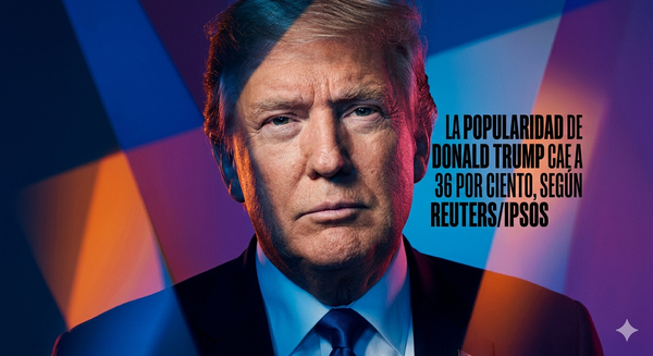 La popularidad de Donald Trump cae a 36 por ciento, según Reuters/Ipsos