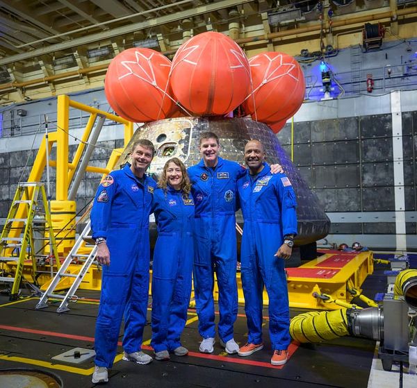 Celebran a los Cuatro Astronautas de la Misión Artemis II, en Houston