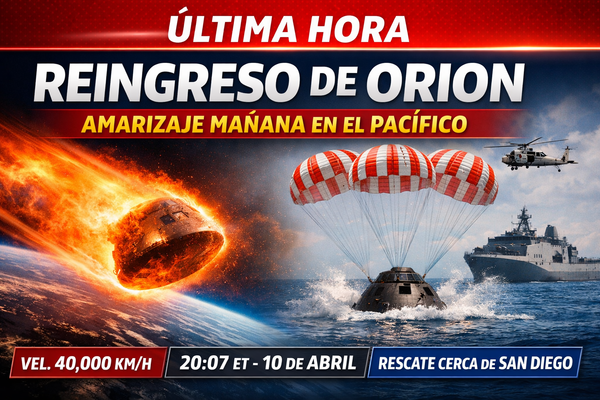 La misión Artemis II culminará mañana con un histórico amarizaje en el Pacífico