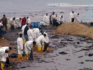 Diputados del PAN exigen a CSP nombres y castigo para los responsables del derrame de petróleo en el Golfo.