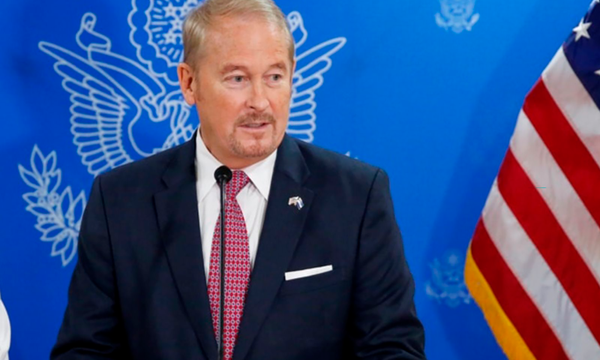 Para invertir el sector privado requiere un entorno de seguridad, “no hay cabida para la corrupción y la extorsión”, advirtió el embajador de Estados Unidos en México.