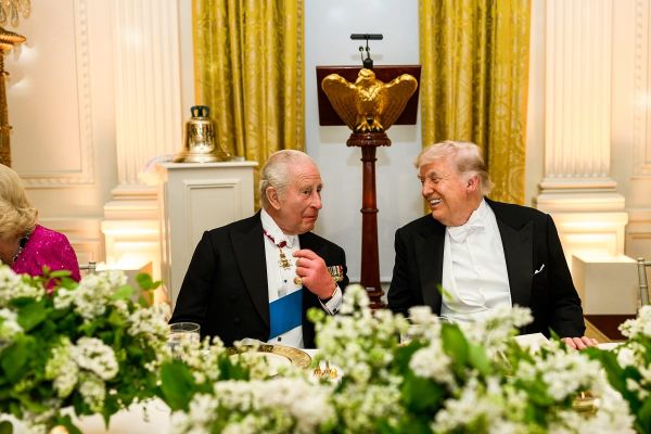 Menú de la Cena de Estado que ofreció la Casa Blanca en honor al rey Carlos III del Reino Unido y la reina Camila