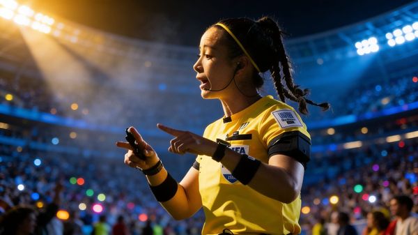 Katia Itzel García arbitro mexicana será una de las dos mujeres que arbitren en el Mundial 2026