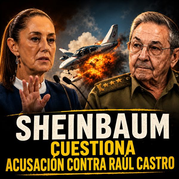 Sheinbaum critica la acusación penal de EU contra el ex Presidente de Cuba, Raúl Castro