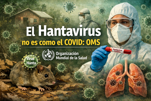 El Hantavirus Andes no es como el Covid: OMS