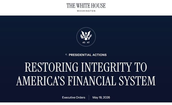 Trump firmó un Decreto para Restablecer la Integridad del Sistema Financiero Estadounidense