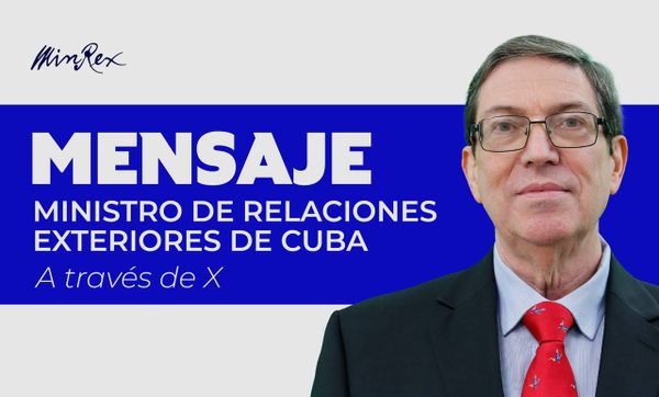 Miente nuevamente Estados Unidos para instigar una agresión militar, dice el canciller cubano