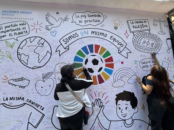 ONU reúne a casi 3 millones de visitantes en la Aldea Global del Mundial 2026; promueve paz y desarrollo sostenible