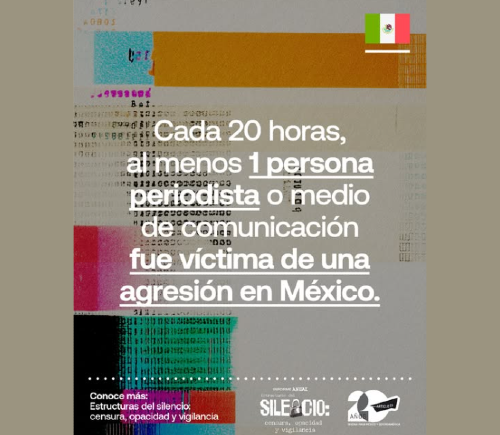 Article 19 documentó 451 agresiones contra la prensa en México en 2025