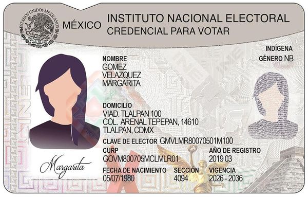 Hombre, Mujer y Persona No Binaria, los géneros de la nueva Credencial de Elector