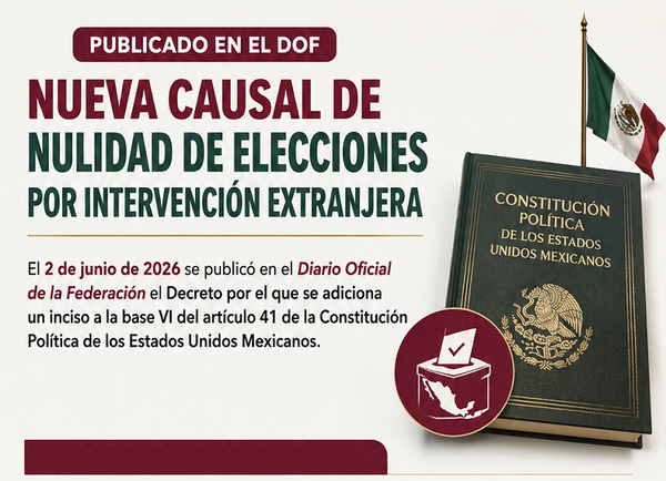 Publican reformas constitucionales y electorales en el Diario Oficial de la Federación