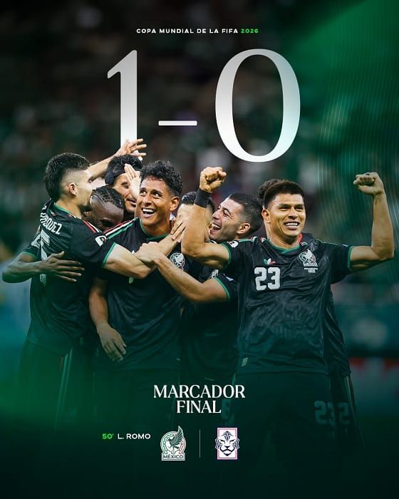 México derrota a Corea del Sur 1-0 y se mete a la siguiente ronda del Mundial 2026