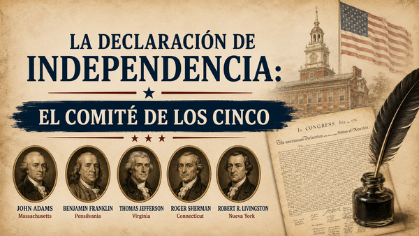 La Declaración de Independencia de Estados Unidos: El Comité de los Cinco