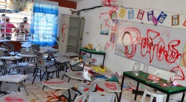 Propone PRI medidas contra vandalismo y robos en escuelas públicas